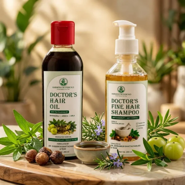 Doctor's Fine Hair Oil & Shampoo Combo